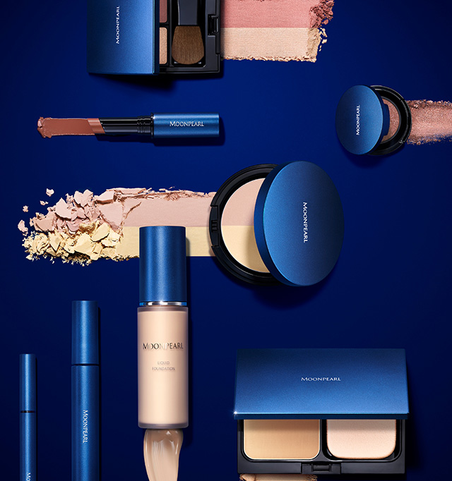 MOONPEARL MAKEUP ムーンパール メイクアップ 光と海の肌美学。 大人の肌に、至福の光と彩りを。