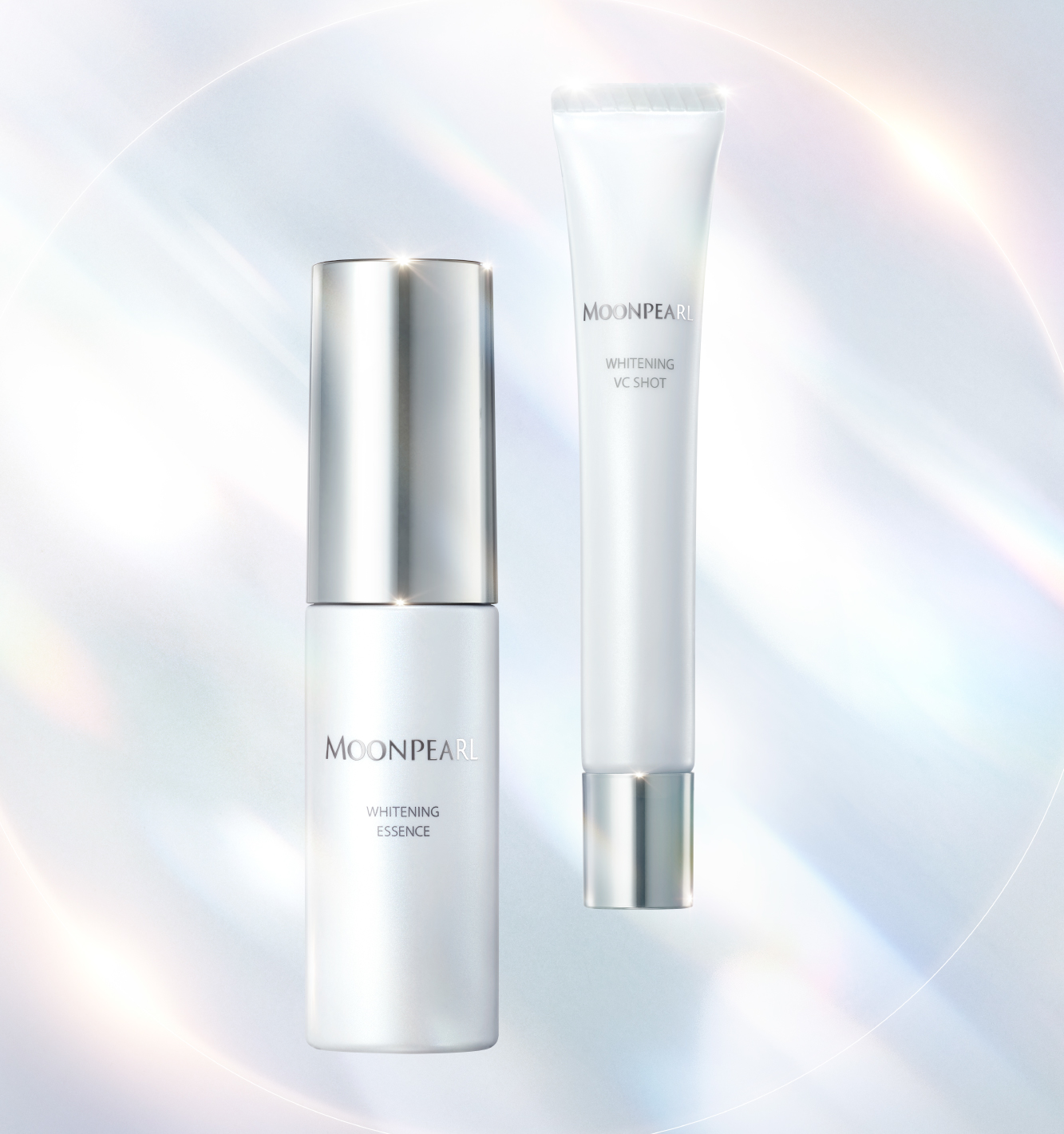 MOONPEARL WHITENING ムーンパール ホワイトニング 生まれる瞬間から、全力でブロック シミに、先回り美白。